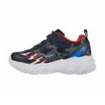 ⁦Skechers Kid's Light Storm 2.0 Shoes - حذاء سكيتشرز المضيء لايت ستورم 2.0 للأطفال لون كحلي⁩ - الصورة ⁦5⁩