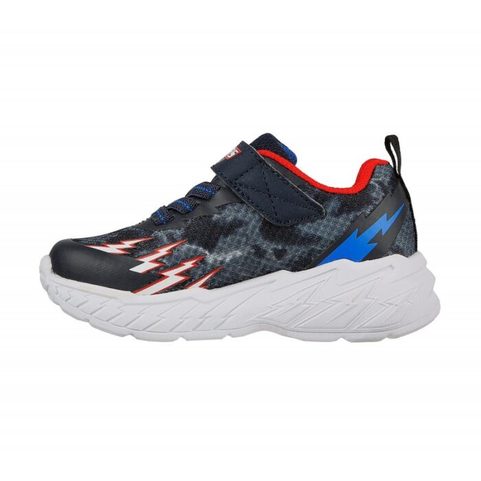 ⁦Skechers Kid's Light Storm 2.0 Shoes - حذاء سكيتشرز المضيء لايت ستورم 2.0 للأطفال لون كحلي⁩ - الصورة ⁦5⁩
