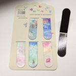 ⁦ورقة علامات مغناطيسية للكتب والقرطاسية مُكونة من 6 علامات بألوان مختلفة⁩ - الصورة ⁦7⁩