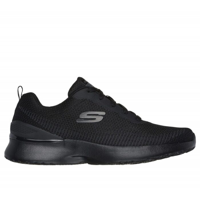 ⁦حذاء سكيتشرز سكيتش اير دياناميت بليتون للرجال لون أسود ونعل أسود- Skechers Men's Skech-Air Dynamight - Bliton Shoes⁩ - الصورة ⁦2⁩