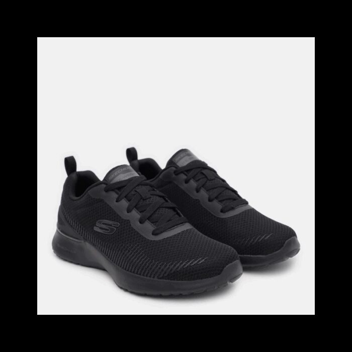 ⁦حذاء سكيتشرز سكيتش اير دياناميت بليتون للرجال لون أسود ونعل أسود- Skechers Men's Skech-Air Dynamight - Bliton Shoes⁩ - الصورة ⁦7⁩
