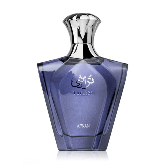 ⁦عطر تراثي الأزرق من أفنان للرجال حجم 90 مل - Turathi Blue EDP By Afnan For Mens 90ML⁩ - الصورة ⁦2⁩