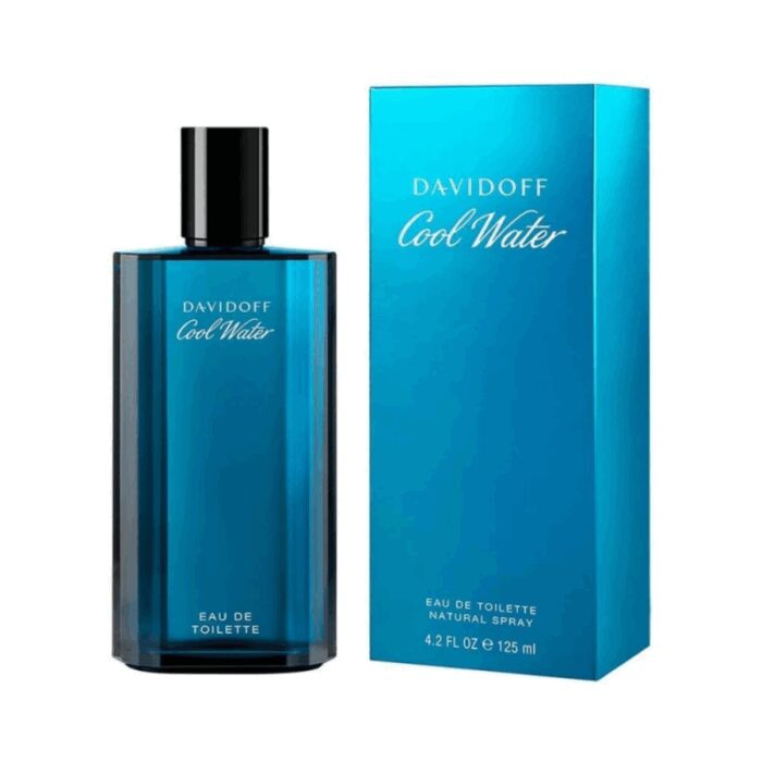 ⁦Davidoff Cool Water by Davidoff EDT For Men 125ml - عطر كول ووتر من دافيدوف للرجال 125مل⁩ - الصورة ⁦3⁩