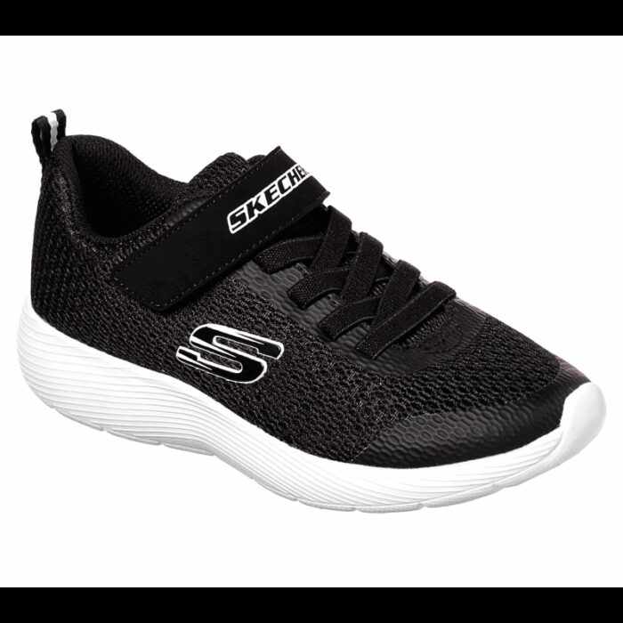 10333832_68ab83bdbf50c Skechers Kids' Dyna-Lite Shoes- حذاء سكيتشرز ديانا لايت للأطفال لون أسود ونعل أبيض - الصورة 1