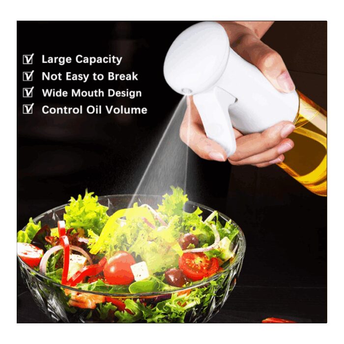 ⁦علبة بخاخ زيت زجاج سعة 500 مل⁩ - الصورة ⁦2⁩