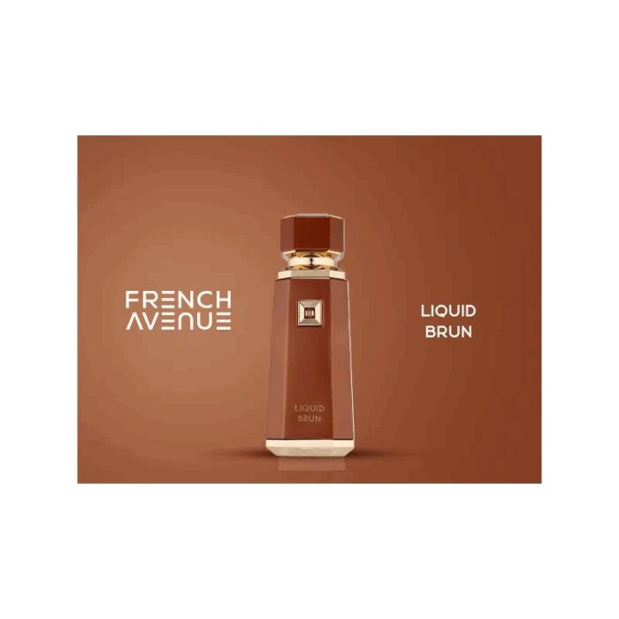 ⁦عطر ليكود برون من فرينش أفينيو للرجال حجم 100 مل - Liquid Brun EDP By French Avenue (Fragrance World) For Mens 100ML⁩ - الصورة ⁦3⁩