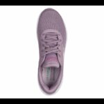 ⁦Skechers Women's GO RUN Consistent 2.0 - Engaged Shoes - حذاء سكيتشرز جو رن كونيستينت 2.0 للنساء لون بنفسجي فاتح ونعل أبيض⁩ - الصورة ⁦3⁩