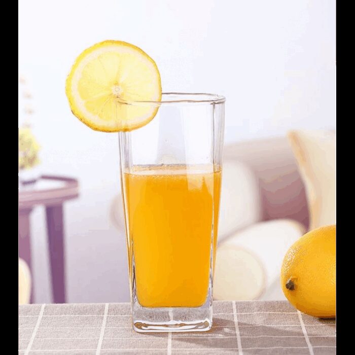 ⁦طقم كاسات زجاج (6 قطع) سعة 200 مل لكل كاسة⁩ - الصورة ⁦3⁩