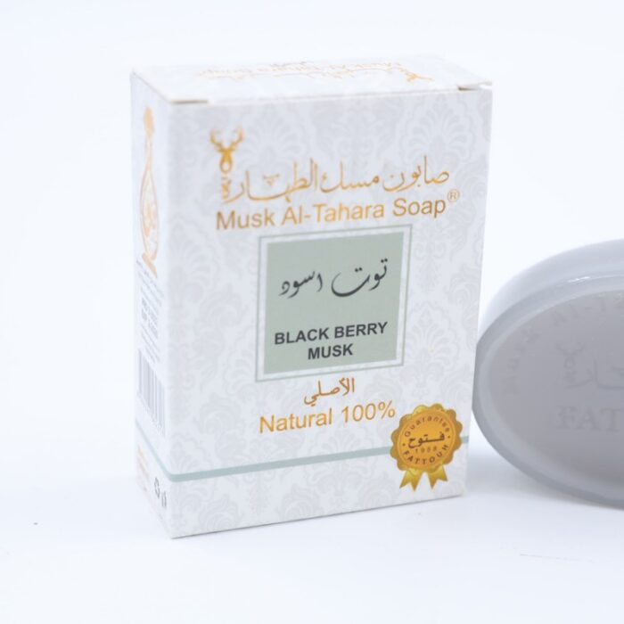 ⁦صابون مسك توت أسود من فتوح⁩ - الصورة ⁦3⁩