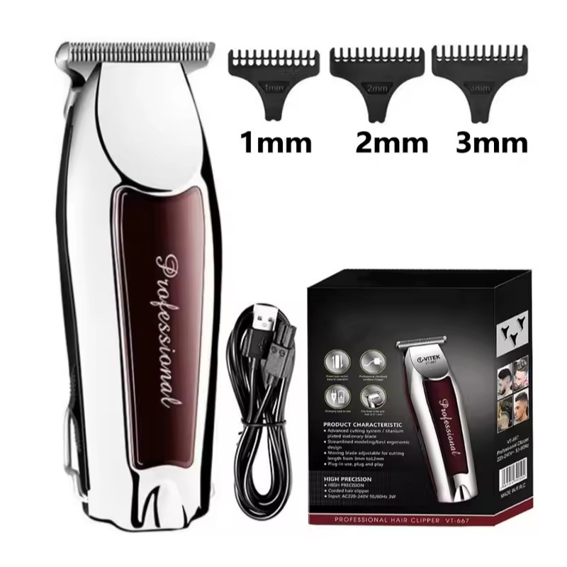 ⁦ماكينة حلاقة الشعر اللاسلكية القابلة لإعادة الشحن للرجال - صناعة ألمانية نوع Professional⁩ - الصورة ⁦1⁩