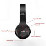 هيدفون سماعة رأس ستيريو P47 5.0 سماعة بلوتوث - قابلة للطي - سماعة ألعاب رياضية لاسلكية لهاتف iPhone XiaoMi