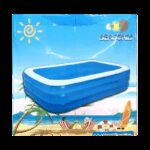 ⁦حوض سباحة قابل للنفخ حجم 180×140×60 سم⁩ - الصورة ⁦2⁩