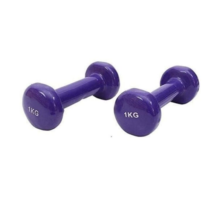 ⁦زوج دمبلز وزن 1 كيلو لون بنفسجي⁩ - الصورة ⁦1⁩