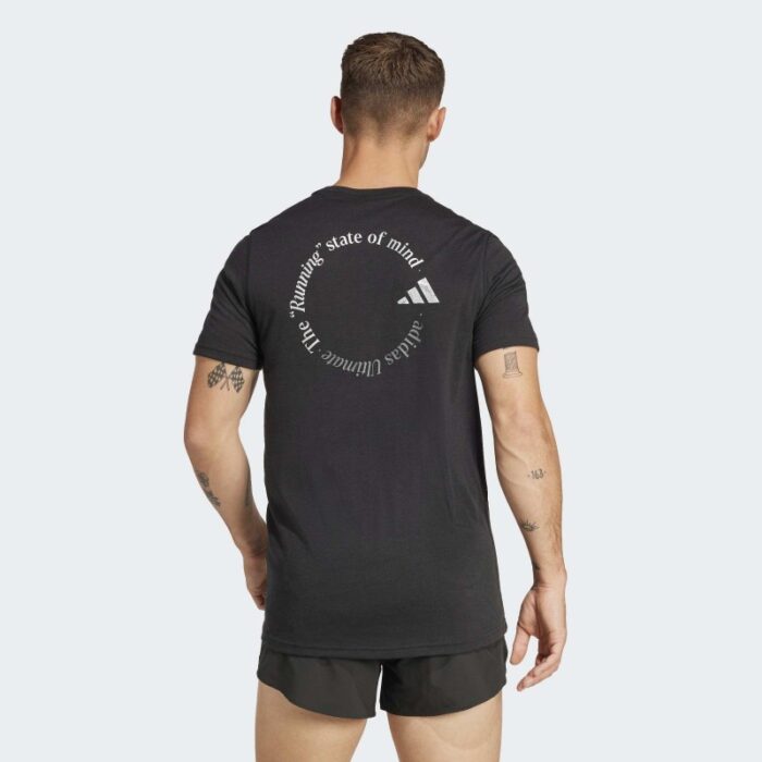 103387205_68987b3fc52a7 adidas Mens' Ultimate Metallic Graphic T-Shirt - Black - الصورة 1