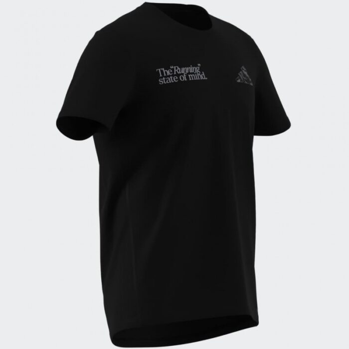 ⁦adidas Mens' Ultimate Metallic Graphic T-Shirt - Black⁩ - الصورة ⁦6⁩