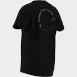 ⁦adidas Mens' Ultimate Metallic Graphic T-Shirt - Black⁩ - الصورة ⁦10⁩