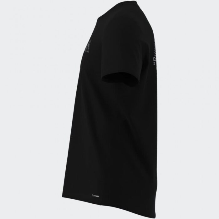 ⁦adidas Mens' Ultimate Metallic Graphic T-Shirt - Black⁩ - الصورة ⁦11⁩