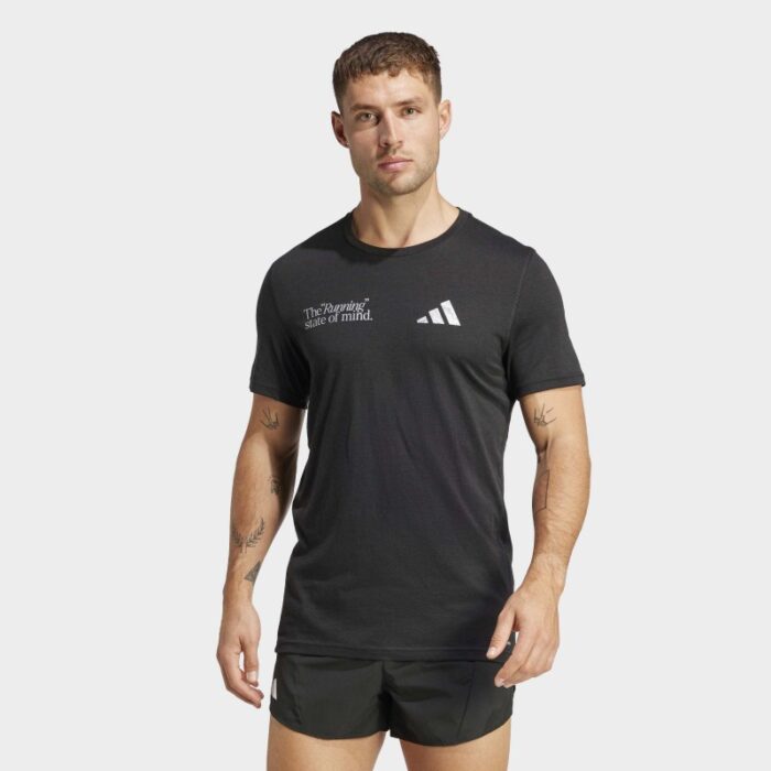 ⁦adidas Mens' Ultimate Metallic Graphic T-Shirt - Black⁩ - الصورة ⁦14⁩