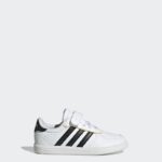 ⁦adidas Kids' Breaknet Sleek El C Shoes - White⁩ - الصورة ⁦2⁩