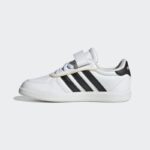 ⁦adidas Kids' Breaknet Sleek El C Shoes - White⁩ - الصورة ⁦5⁩