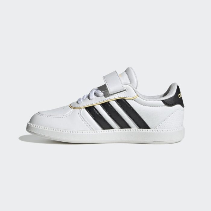 ⁦adidas Kids' Breaknet Sleek El C Shoes - White⁩ - الصورة ⁦5⁩