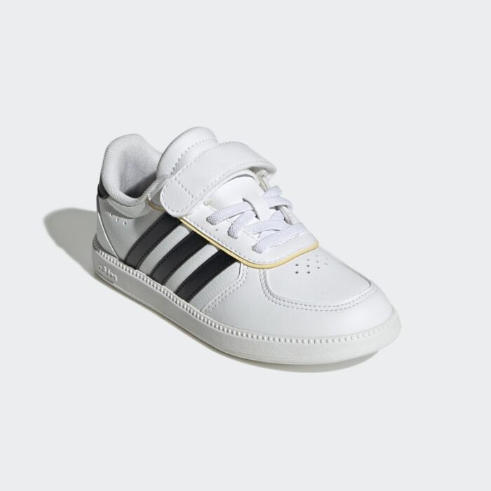 ⁦adidas Kids' Breaknet Sleek El C Shoes - White⁩ - الصورة ⁦6⁩