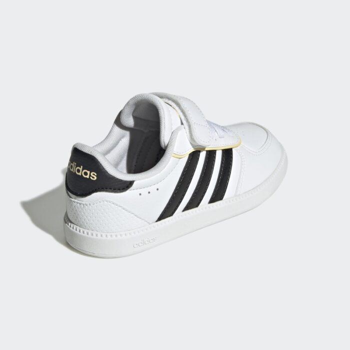⁦adidas Kids' Breaknet Sleek El C Shoes - White⁩ - الصورة ⁦7⁩