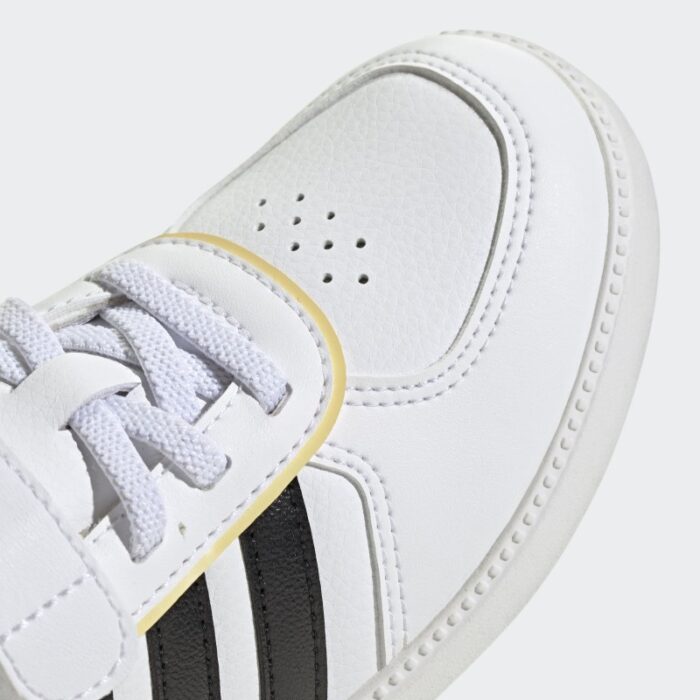 ⁦adidas Kids' Breaknet Sleek El C Shoes - White⁩ - الصورة ⁦9⁩