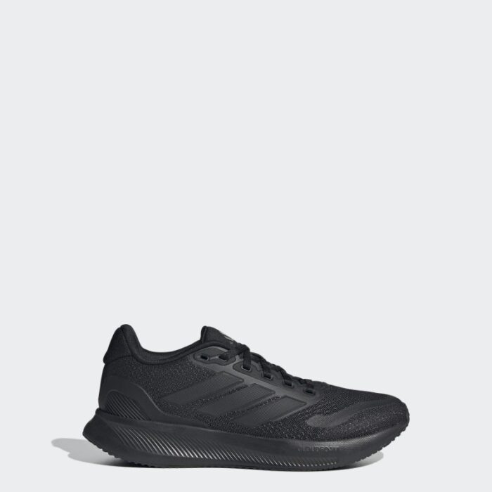⁦adidas Runfalcon 5 Shoes - Black⁩ - الصورة ⁦2⁩