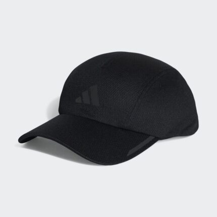 adidas Running AEROREADY Four-Panel Mesh Cap - Black