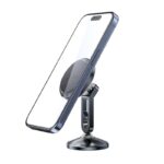 ⁦yesido magnet holder c210 حامل جوال مغناطيسي قوي بتصميم معدني فخم يثبت على تابلو السيارة⁩ - الصورة ⁦4⁩