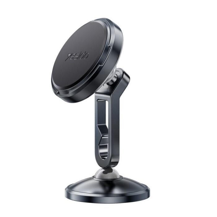 ⁦yesido magnet holder c210 حامل جوال مغناطيسي قوي بتصميم معدني فخم يثبت على تابلو السيارة⁩ - الصورة ⁦5⁩