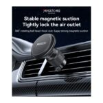 ⁦yesido magnet holder c252 حامل جوال مغناطيسي قوي دائري يمنحك المرونة ويثبت على مكيف السيارة⁩ - الصورة ⁦4⁩