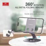 ⁦حامل جوال مكتبيي يتحرك 360 درجة بتصميم معدني فخم⁩ - الصورة ⁦3⁩