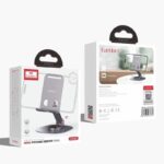 ⁦حامل جوال مكتبيي يتحرك 360 درجة بتصميم معدني فخم⁩ - الصورة ⁦4⁩