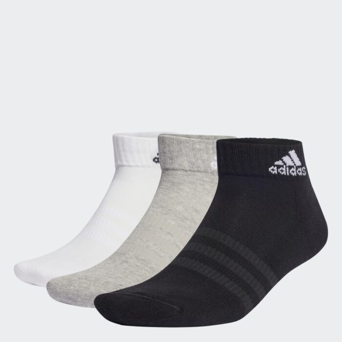 103387271_68987cd511659 adidas Cushioned Sportswear Ankle Socks 6 Pairs - Grey - الصورة 1