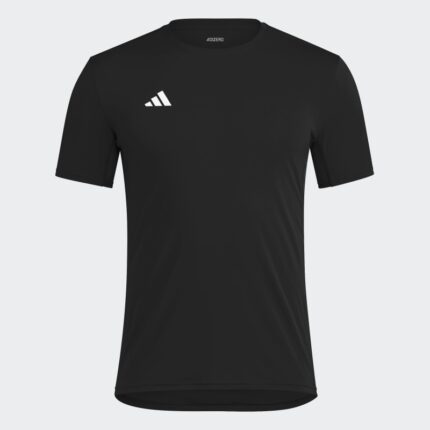 adidas Mens' Adizero Essentials Running Tee - Black