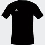 ⁦adidas Mens' Adizero Essentials Running Tee - Black⁩ - الصورة ⁦9⁩