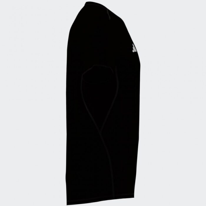 ⁦adidas Mens' Adizero Essentials Running Tee - Black⁩ - الصورة ⁦11⁩