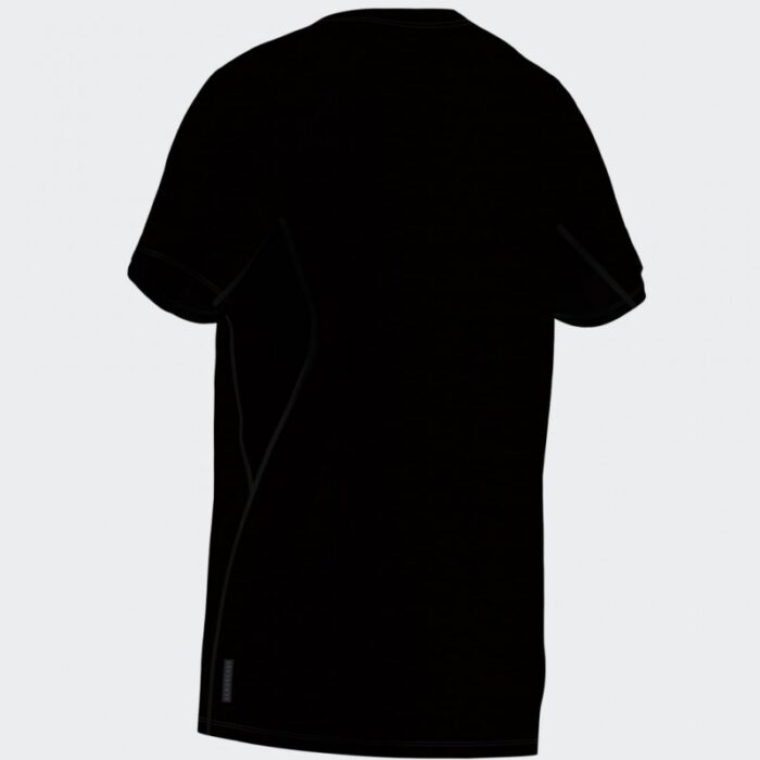 ⁦adidas Mens' Adizero Essentials Running Tee - Black⁩ - الصورة ⁦14⁩