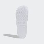 ⁦adidas Mens' Adilette Shower Slides- Black⁩ - الصورة ⁦4⁩