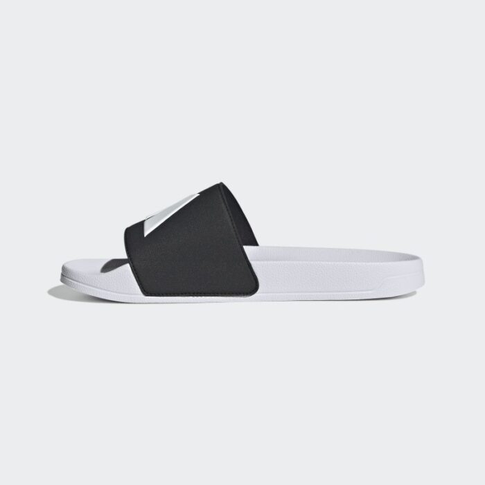 ⁦adidas Mens' Adilette Shower Slides- Black⁩ - الصورة ⁦5⁩