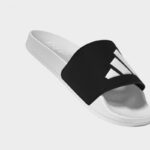 ⁦adidas Mens' Adilette Shower Slides- Black⁩ - الصورة ⁦16⁩
