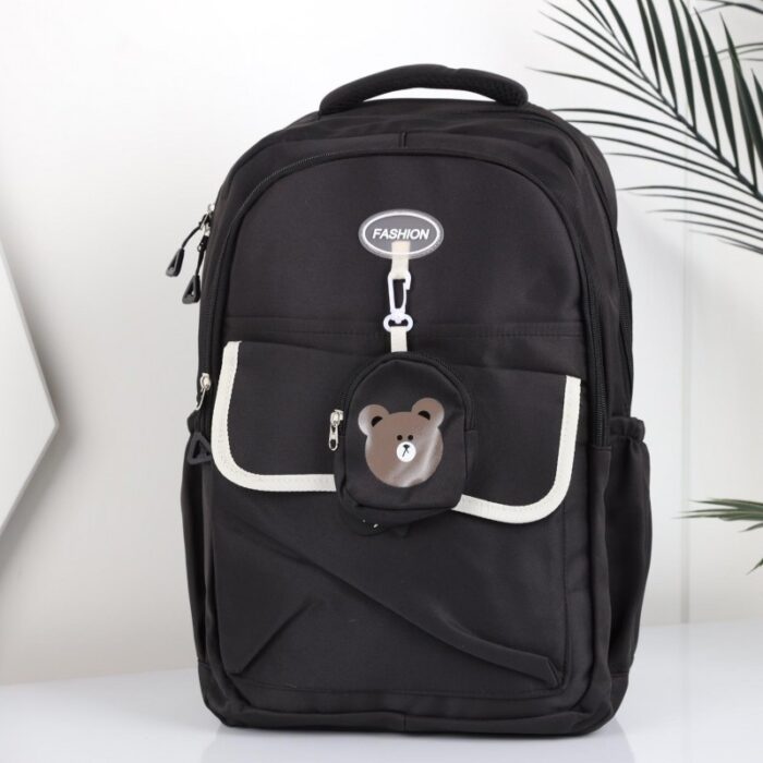 ⁦شنطة ثانوي 45*35 سم لون أسود⁩ - الصورة ⁦3⁩