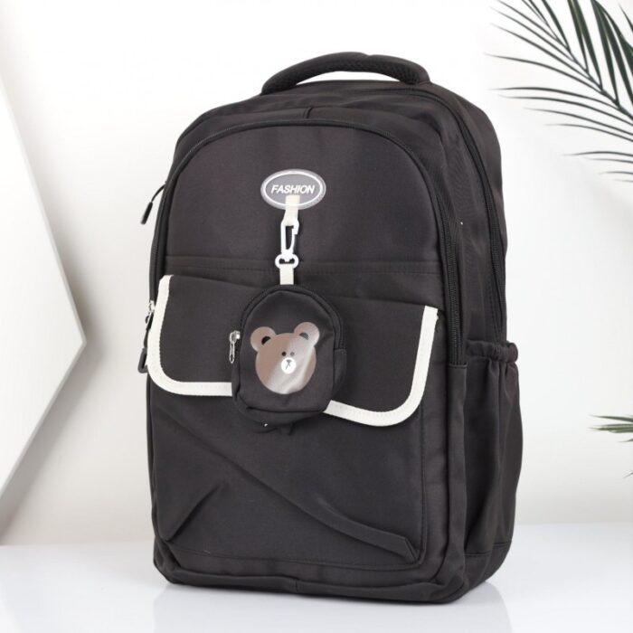 ⁦شنطة ثانوي 45*35 سم لون أسود⁩ - الصورة ⁦4⁩