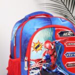 ⁦شنطة روضة 30 *28 سم لون أزرق⁩ - الصورة ⁦4⁩