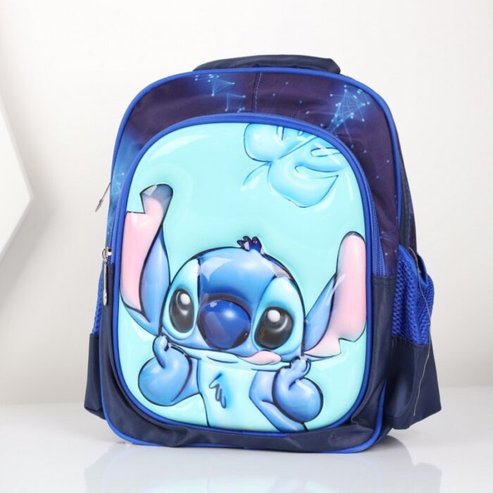 ⁦شنطة روضة 30 *28 سم لون أزرق⁩ - الصورة ⁦3⁩