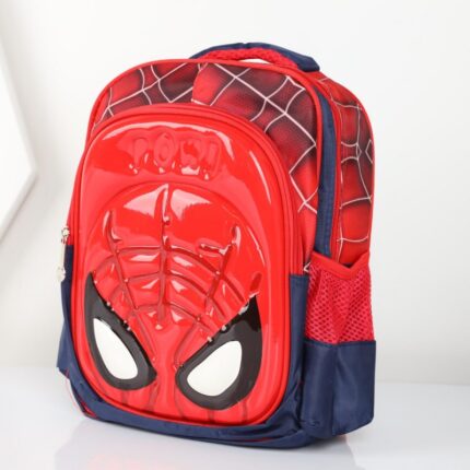 شنطة روضة 30 *28 سم سبايدر مان لون أحمر