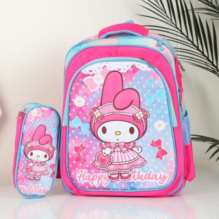 ⁦شنطة دزني مع مقلمة 35*32 سم⁩ - الصورة ⁦7⁩