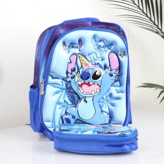 ⁦شنطة دزني مع مقلمة 35*32 سم⁩ - الصورة ⁦8⁩